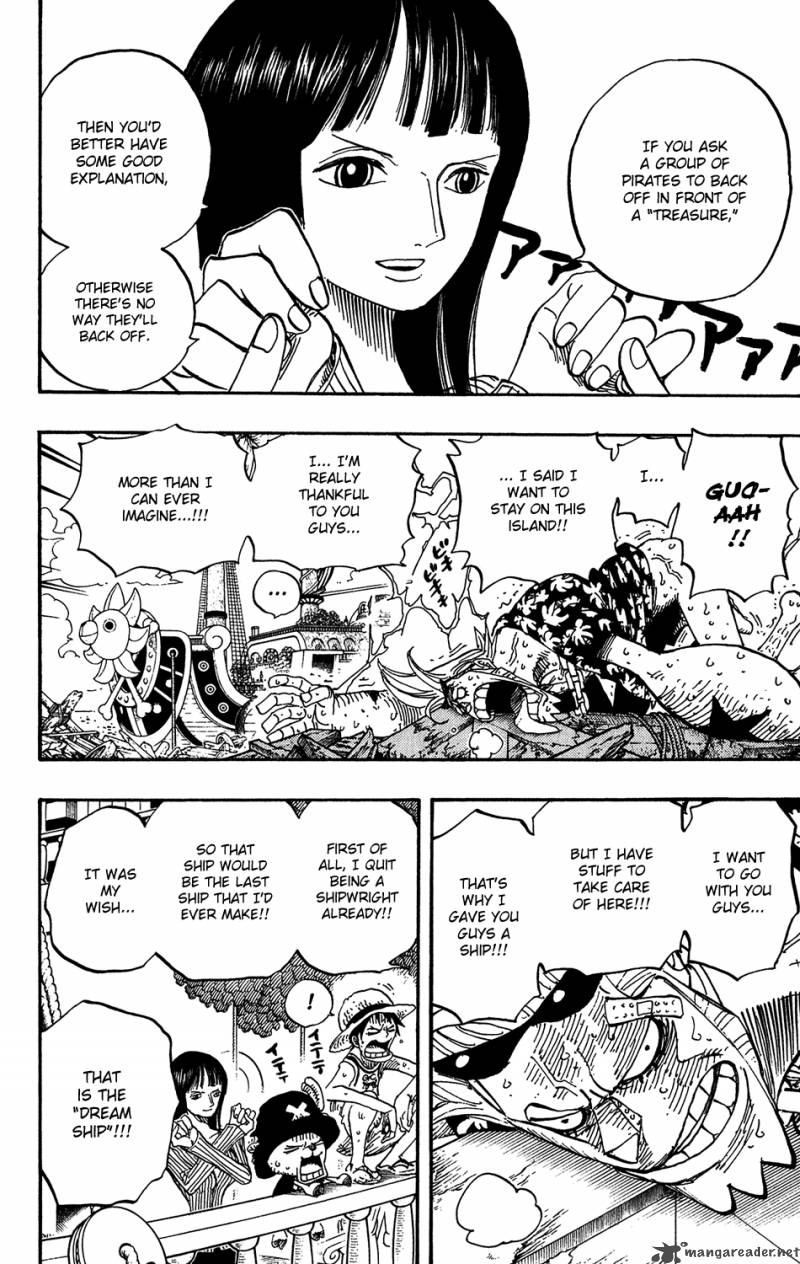 One Piece Chapter 437 - Page 6 in English