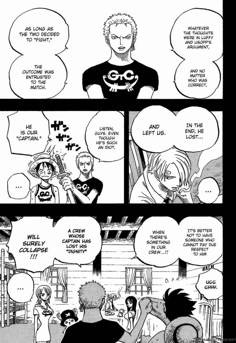 One Piece Chapter 438 - Page 3 in English