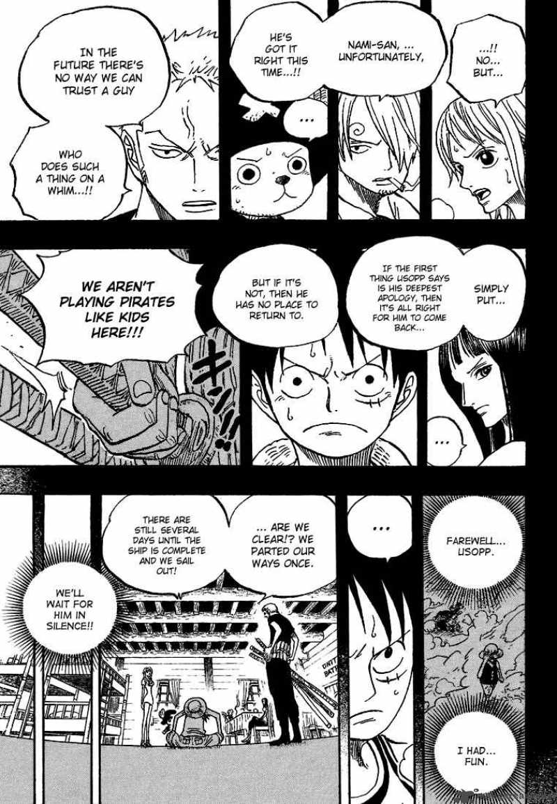 One Piece Chapter 438 - Page 5 in English
