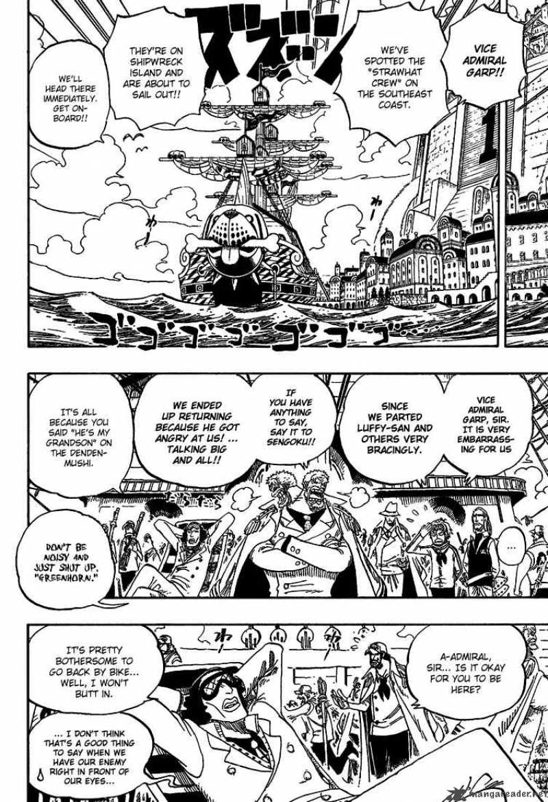 One Piece Chapter 438 - Page 6 in English