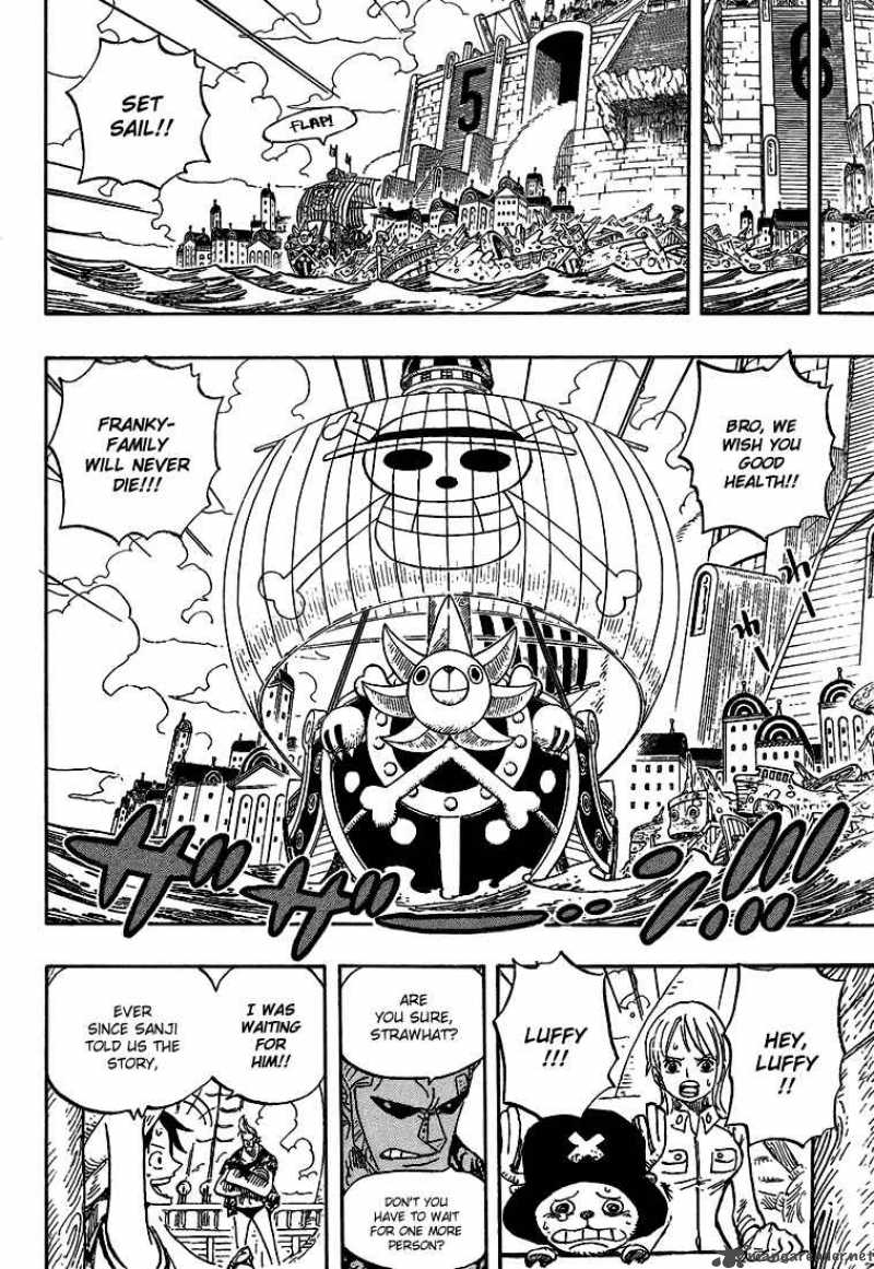 One Piece Chapter 438 - Page 8 in English