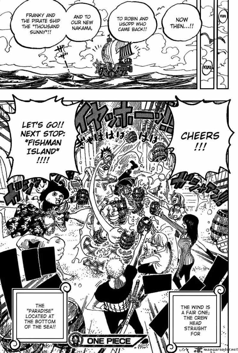 One Piece Chapter 439 - Page 17 in English