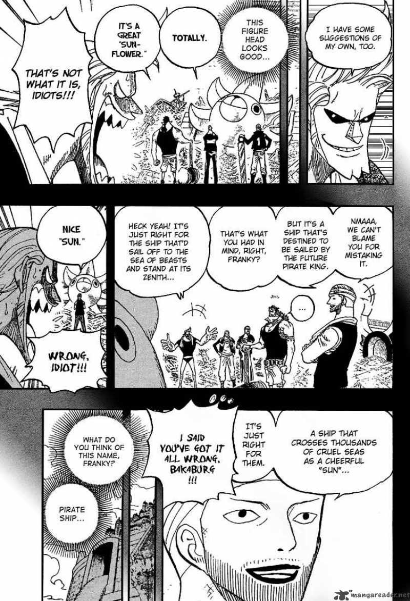 One Piece Chapter 439 - Page 4 in English