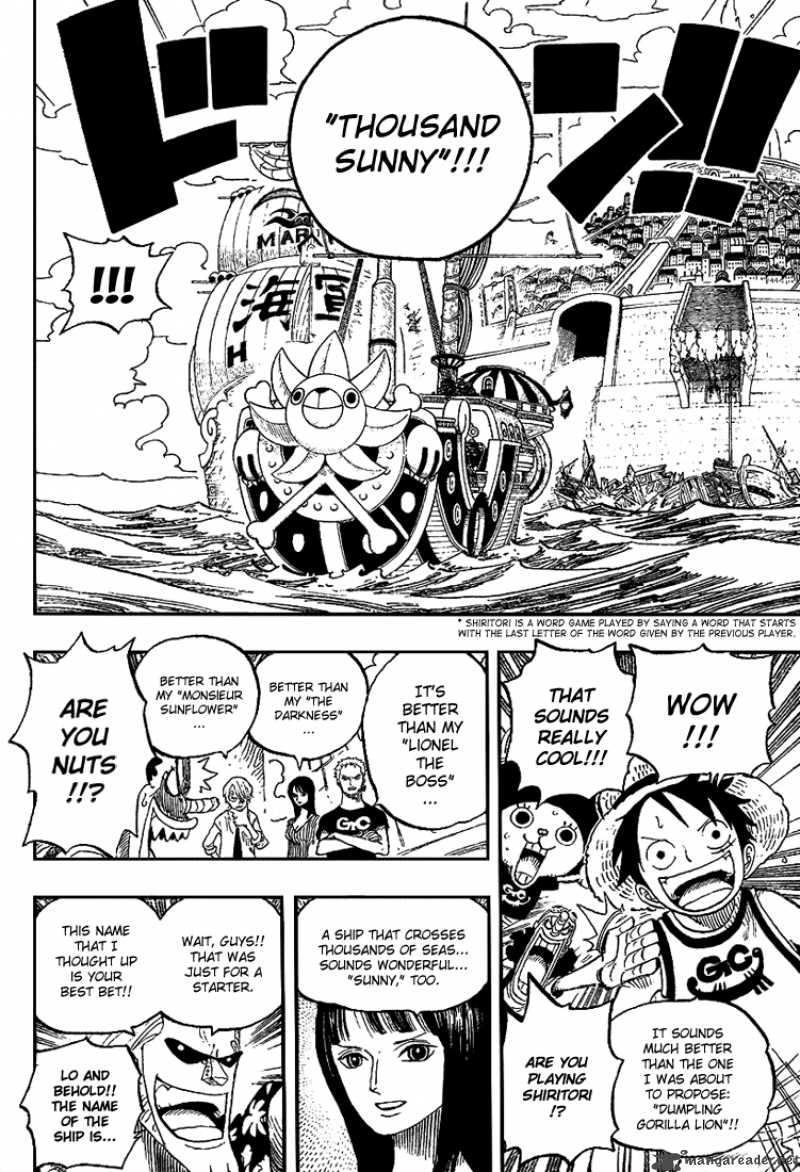 One Piece Chapter 439 - Page 5 in English