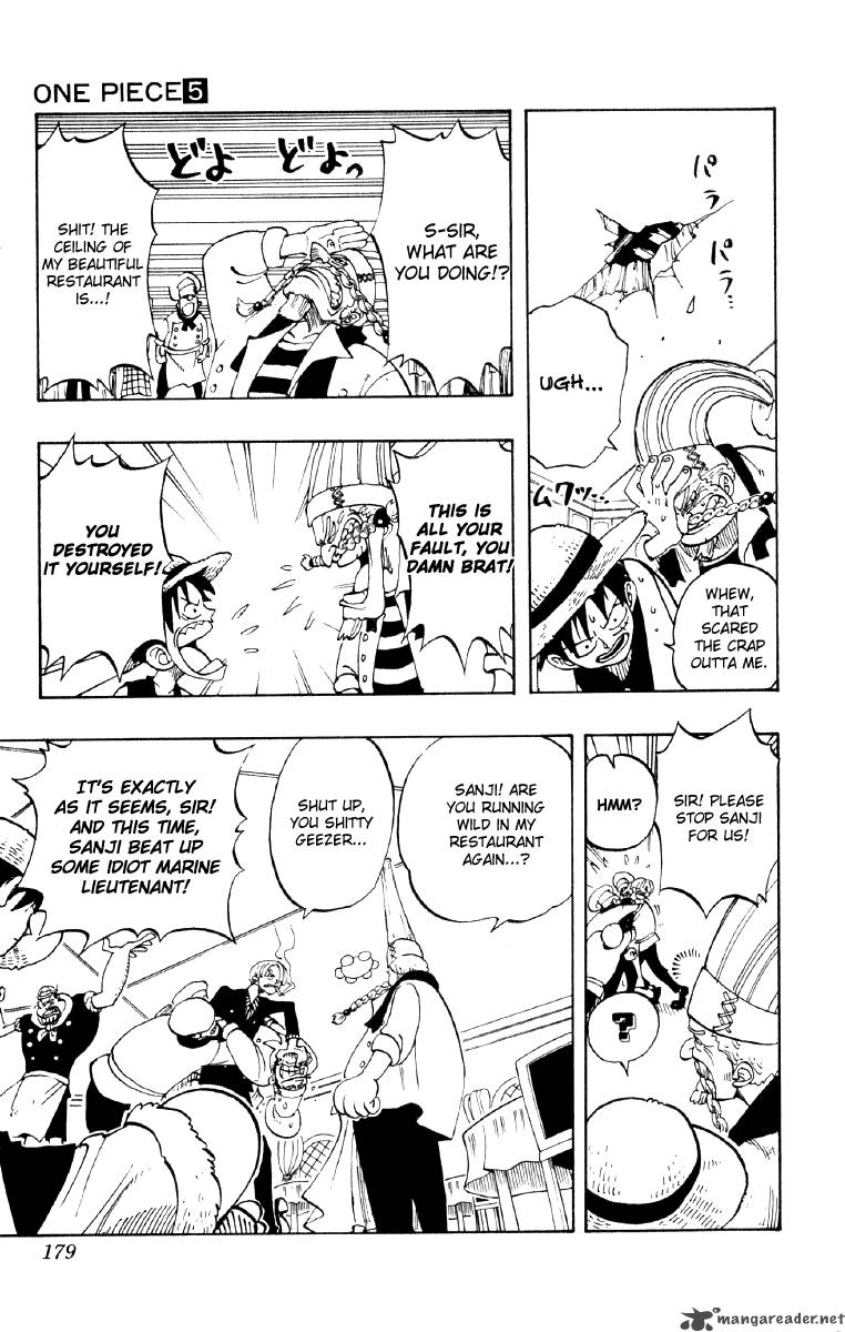 One Piece Chapter 44 - Page 11 in English