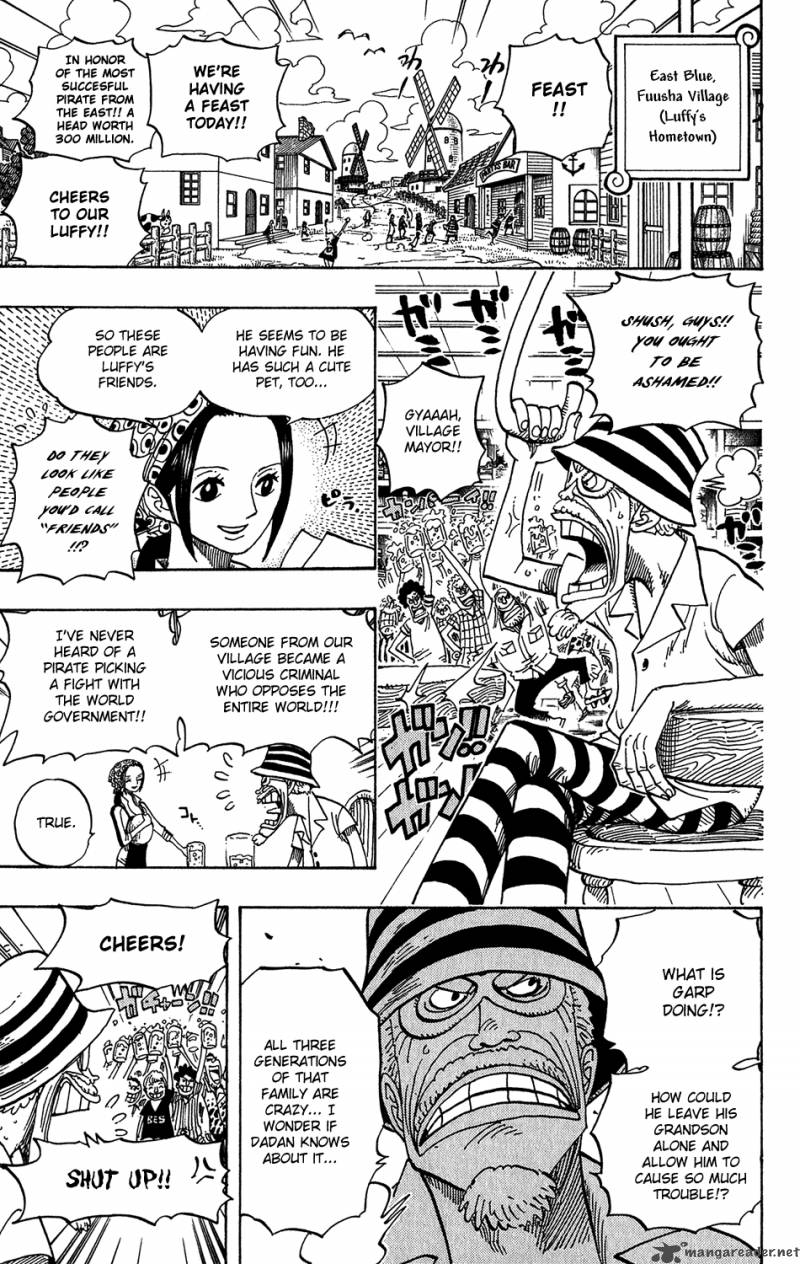 One Piece Chapter 440 - Page 3 in English