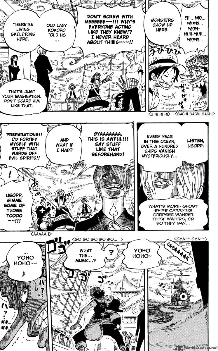 One Piece Chapter 442 - Page 11 in English