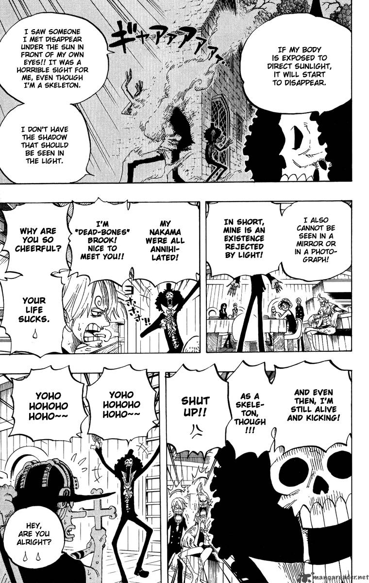 One Piece Chapter 443 - Page 11 in English