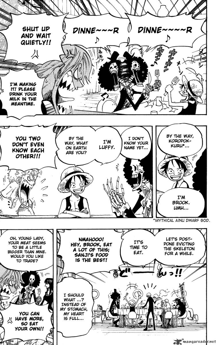 One Piece Chapter 443 - Page 5 in English