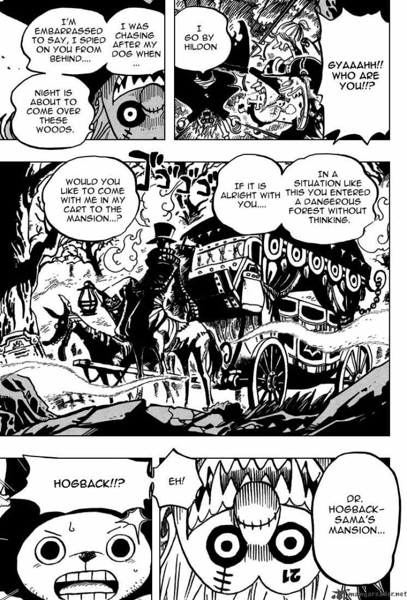 One Piece Chapter 444 - Page 20 in English
