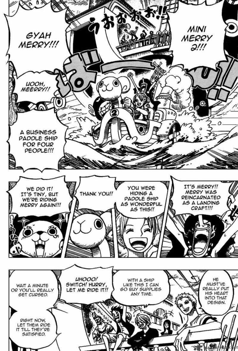 One Piece Chapter 444 - Page 7 in English