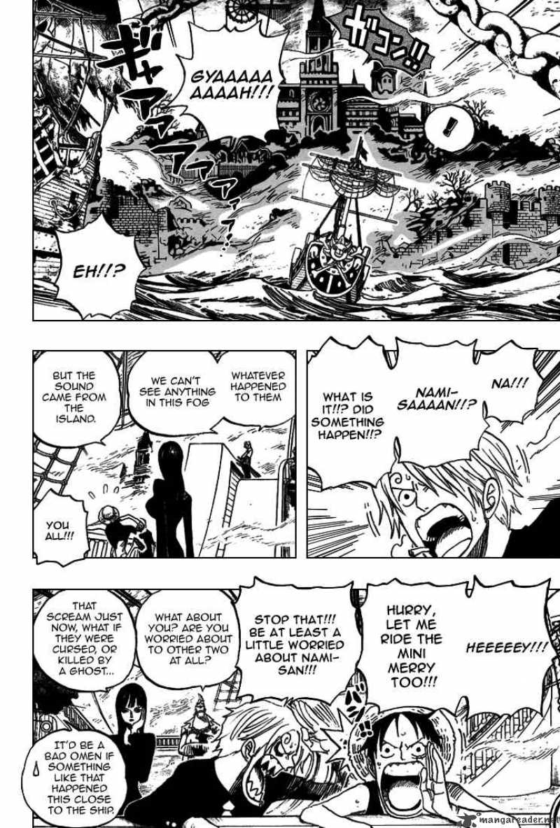 One Piece Chapter 444 - Page 9 in English