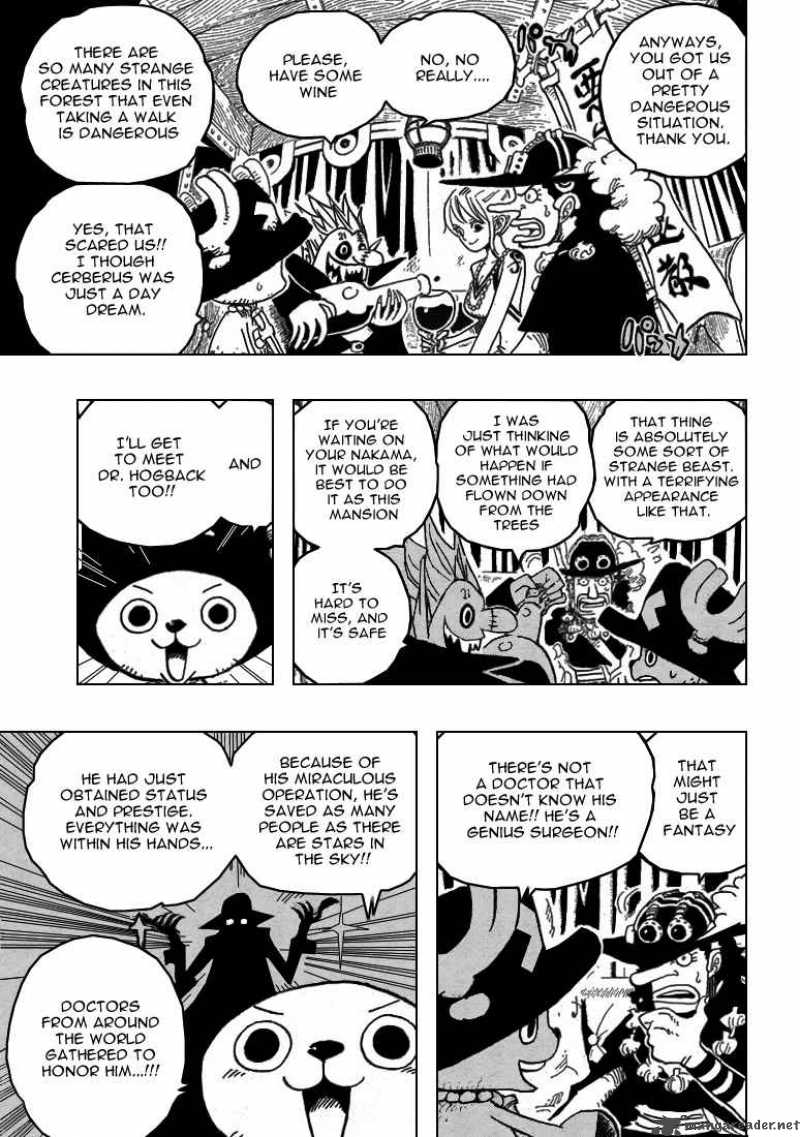 One Piece Chapter 445 - Page 4 in English