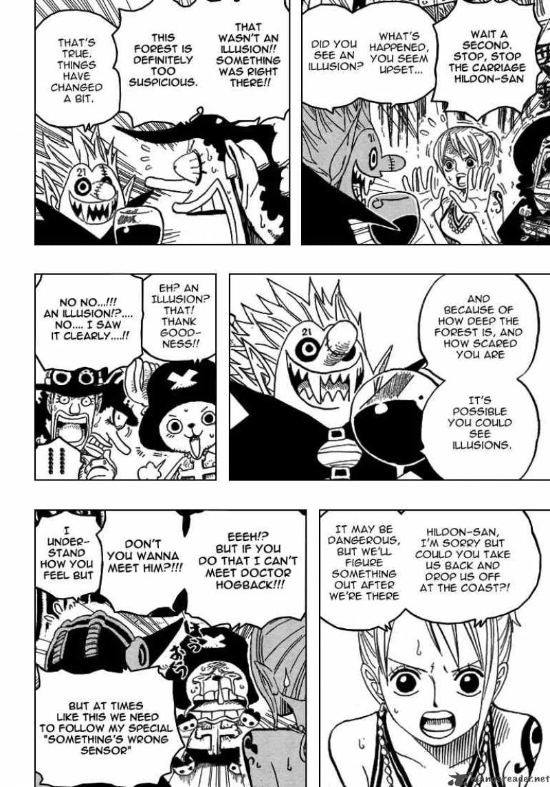 One Piece Chapter 445 - Page 8 in English