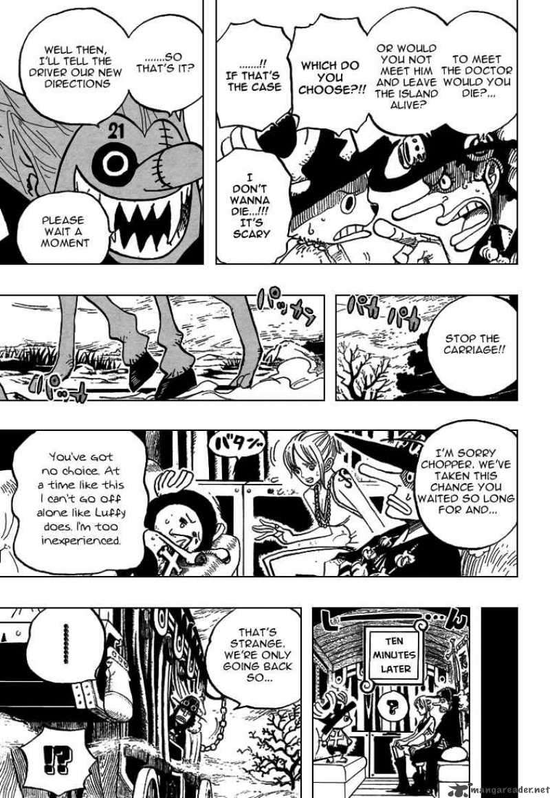 One Piece Chapter 445 - Page 9 in English