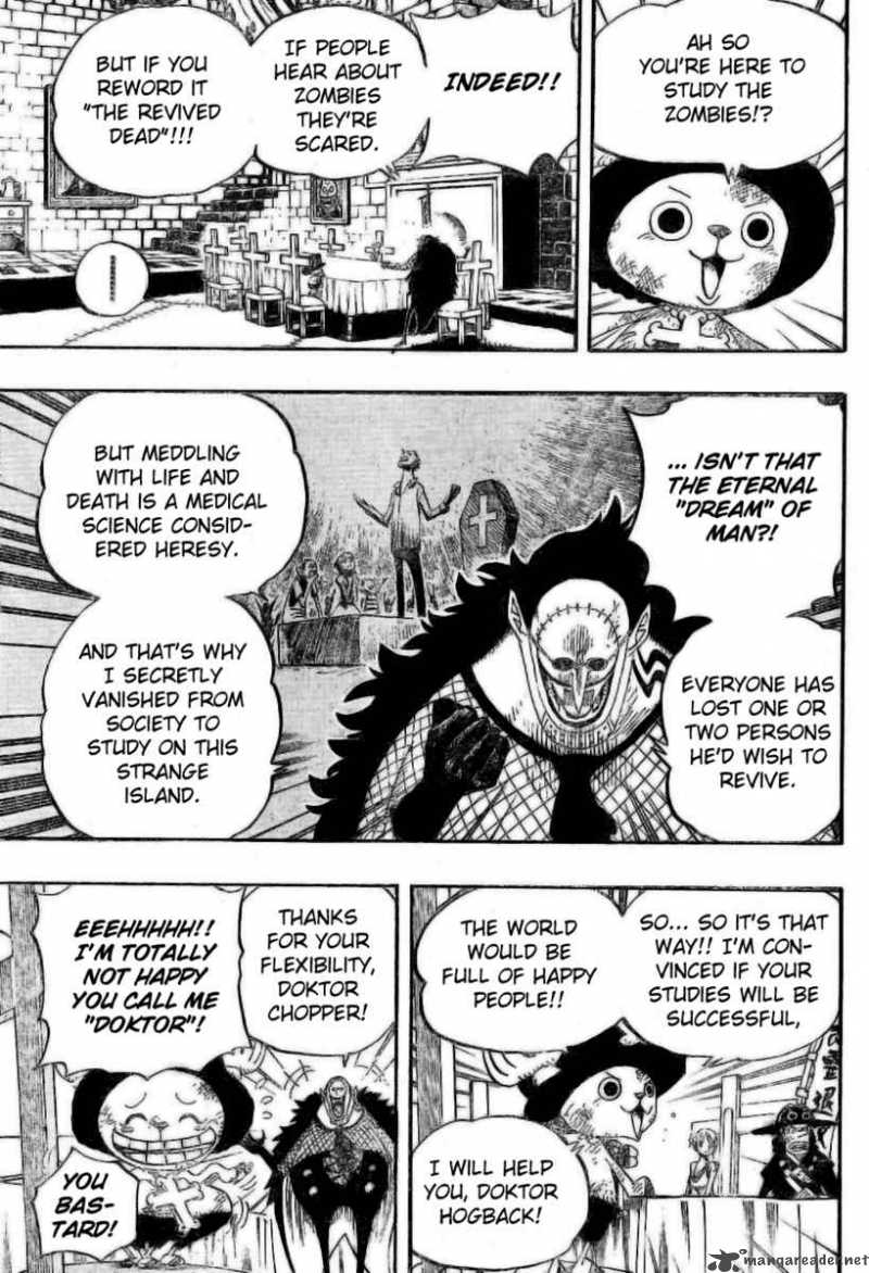One Piece Chapter 446 - Page 8 in English