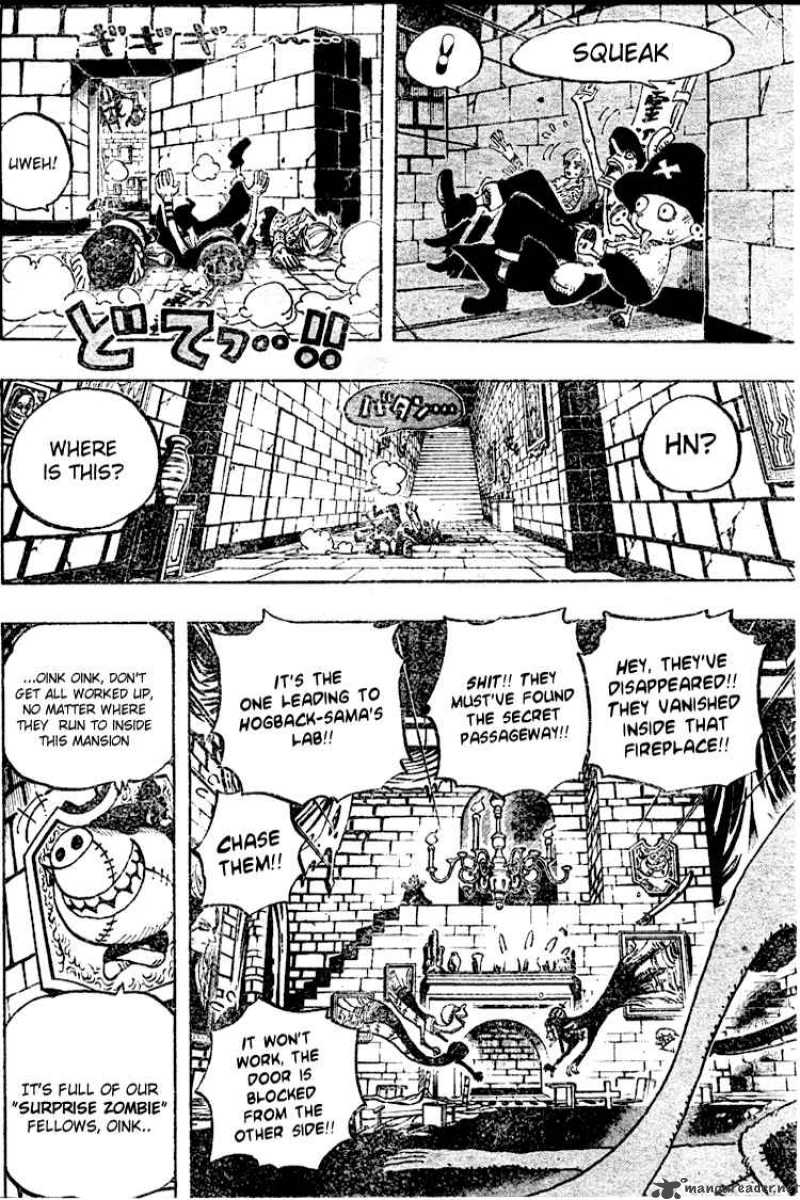 One Piece Chapter 447 - Page 18 in English