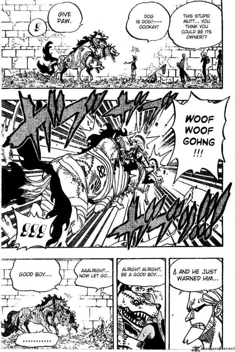 One Piece Chapter 447 - Page 3 in English