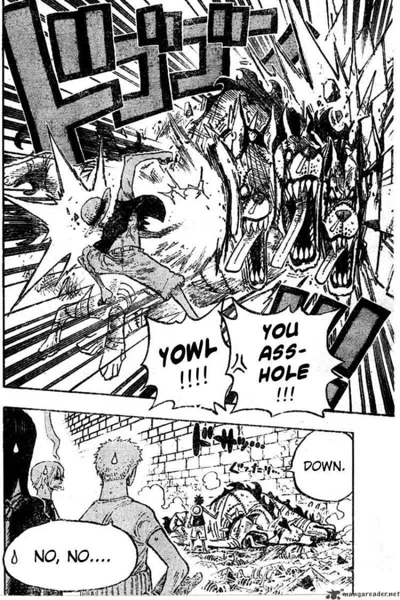 One Piece Chapter 447 - Page 4 in English