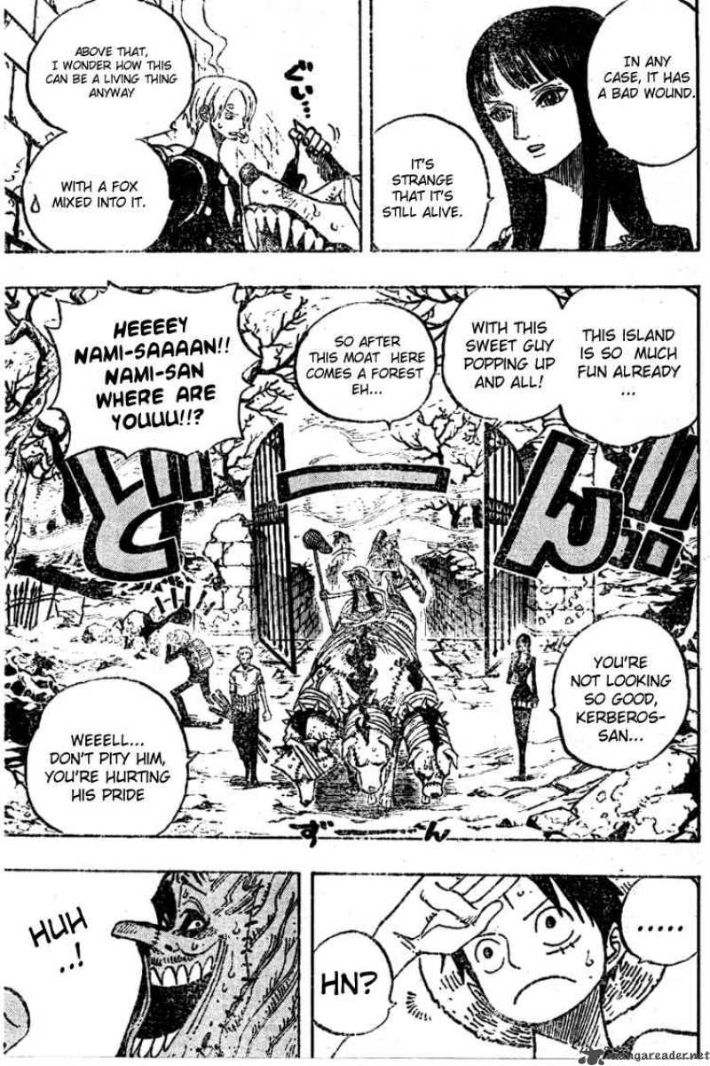 One Piece Chapter 447 - Page 5 in English