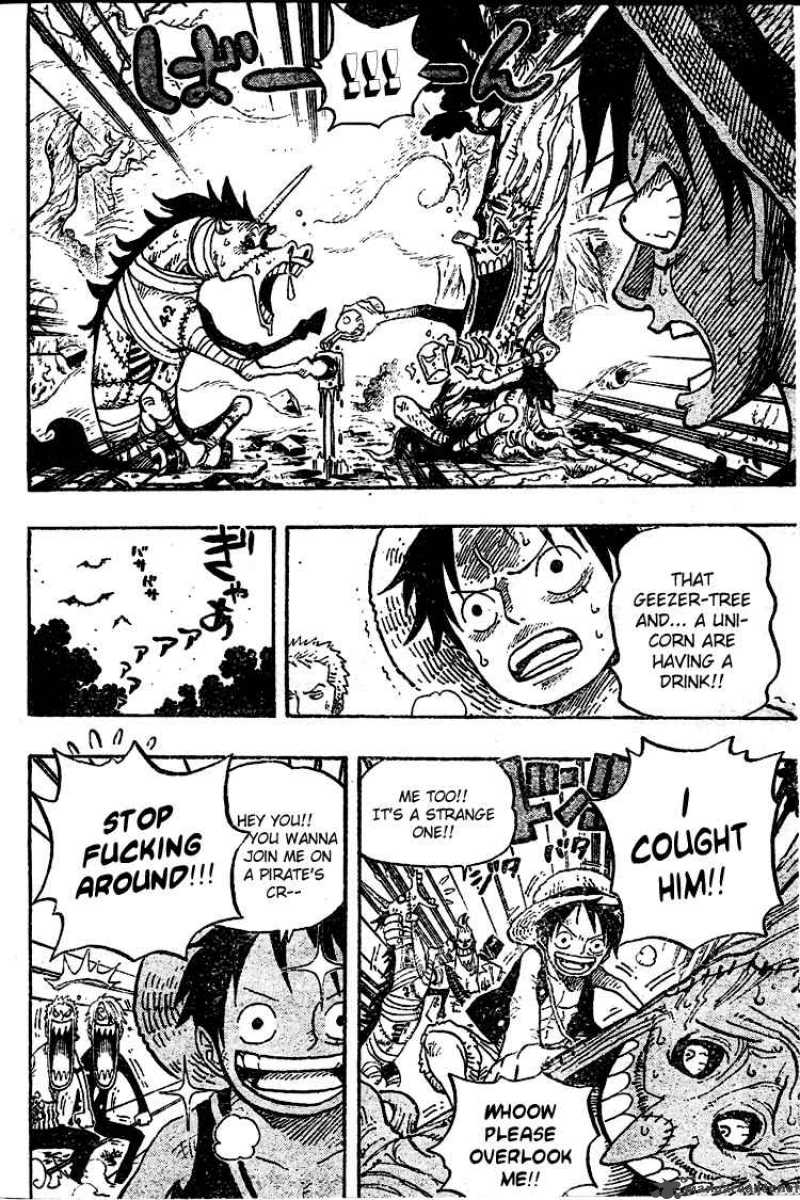 One Piece Chapter 447 - Page 6 in English