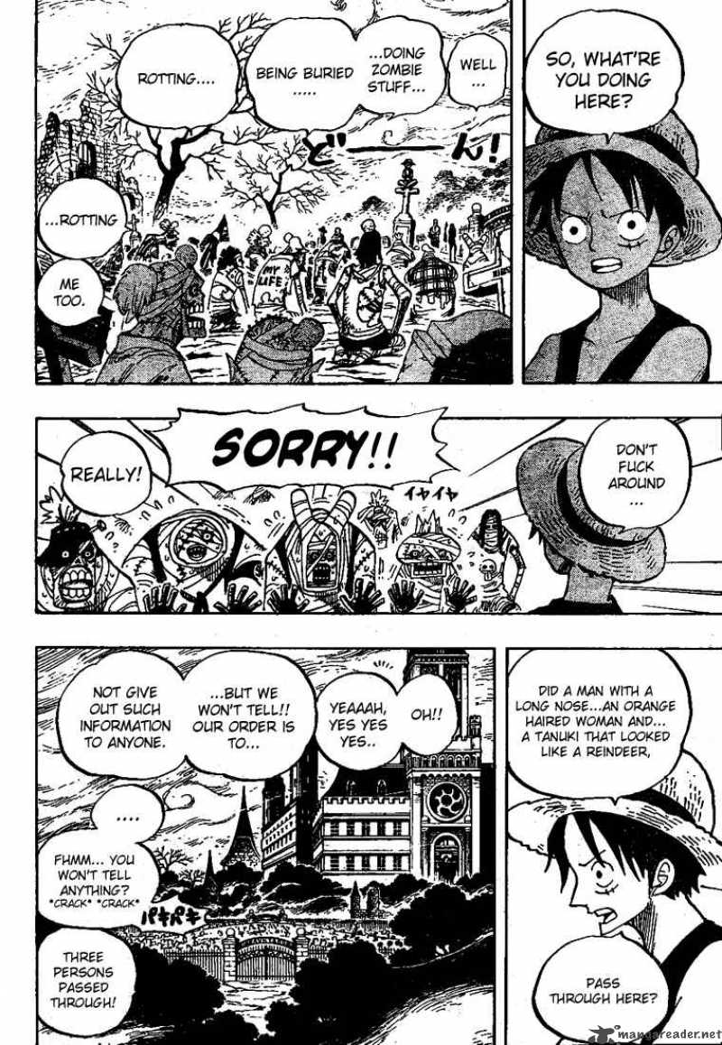 One Piece Chapter 448 - Page 15 in English