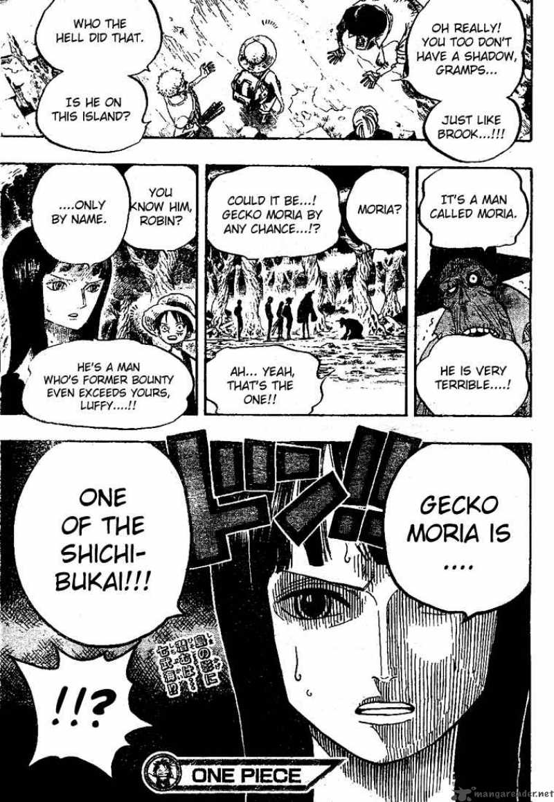 One Piece Chapter 448 - Page 18 in English