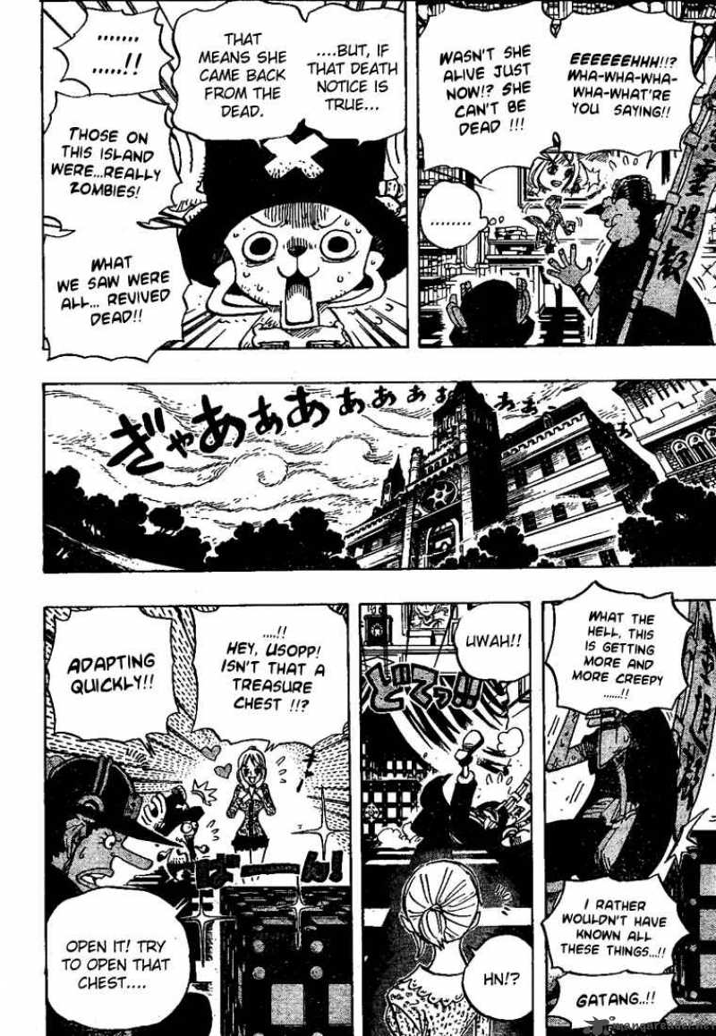 One Piece Chapter 448 - Page 4 in English