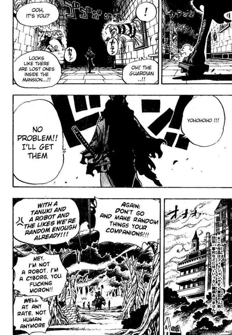 One Piece Chapter 448 - Page 6 in English