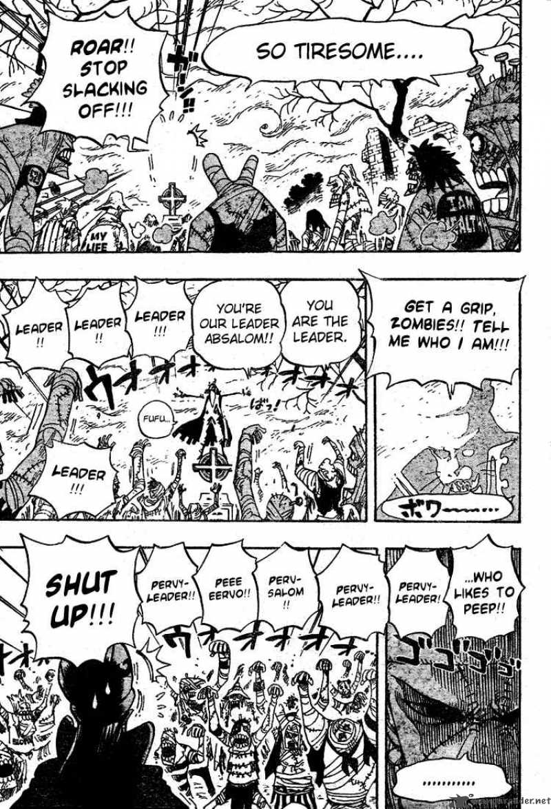 One Piece Chapter 449 - Page 10 in English