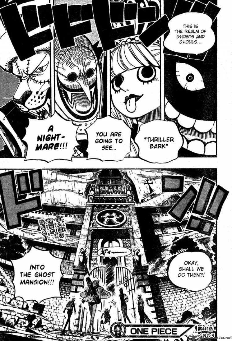 One Piece Chapter 449 - Page 17 in English