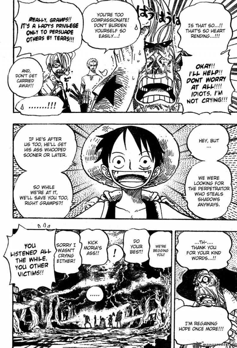 One Piece Chapter 449 - Page 3 in English