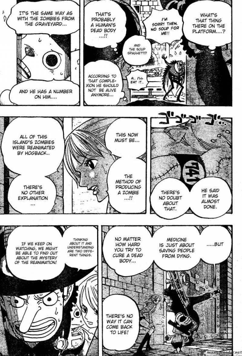 One Piece Chapter 449 - Page 6 in English