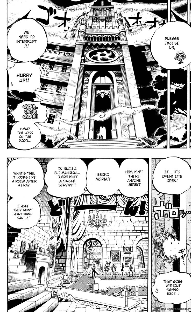 One Piece Chapter 450 - Page 17 in English
