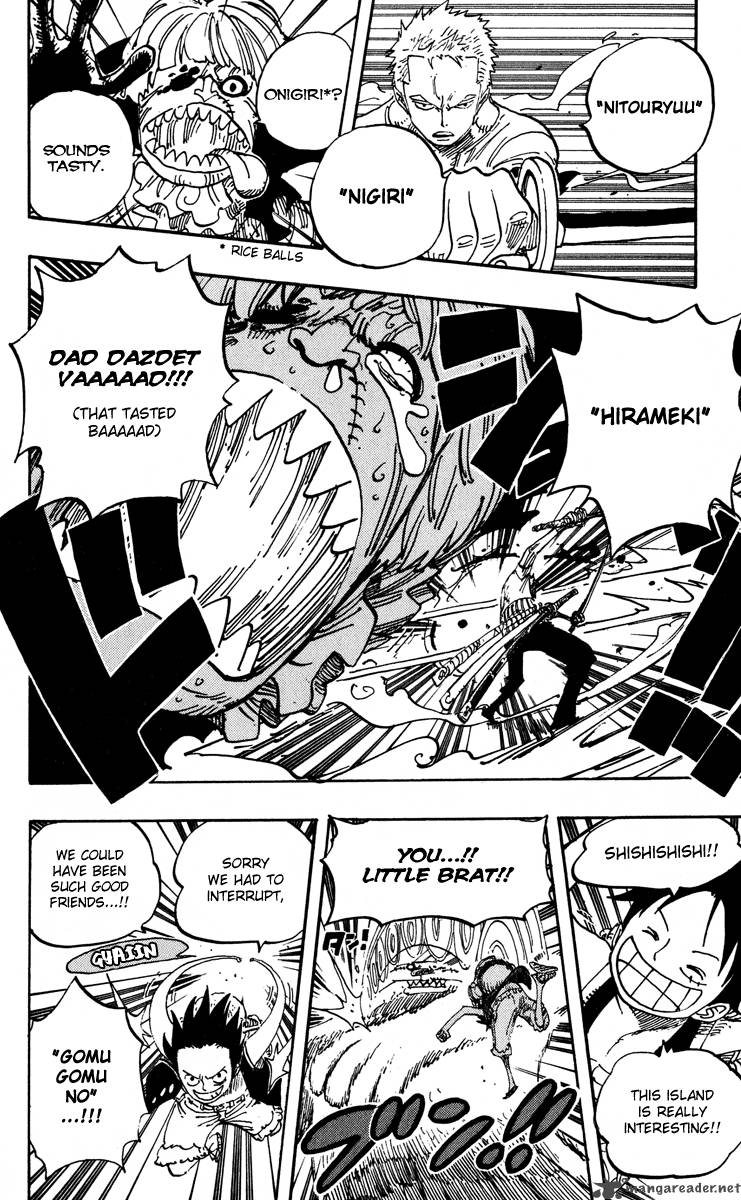 One Piece Chapter 450 - Page 21 in English