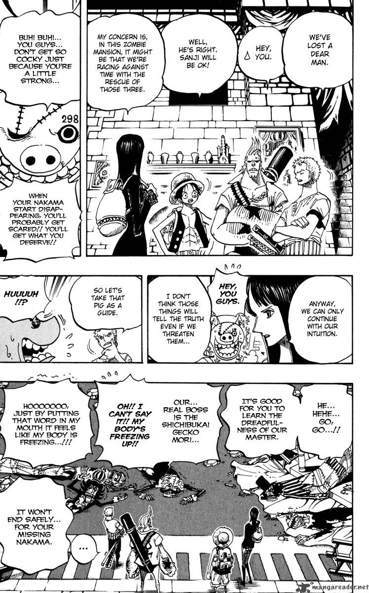 One Piece Chapter 450 - Page 24 in English