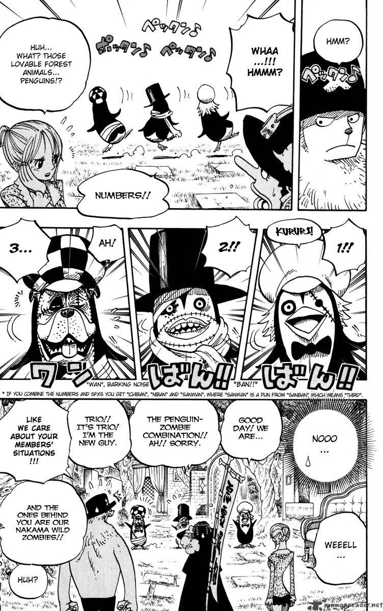One Piece Chapter 451 - Page 13 in English