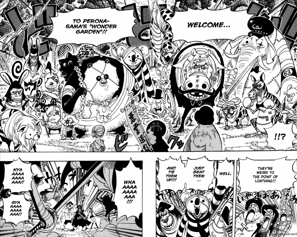 One Piece Chapter 451 - Page 14 in English