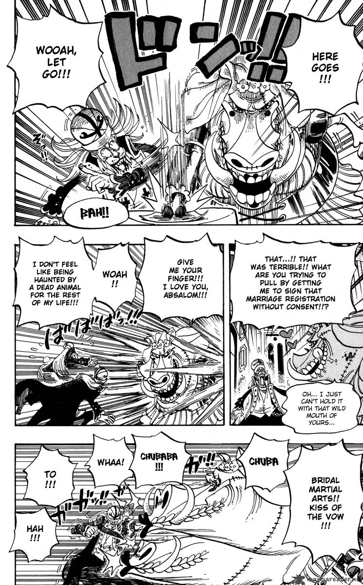 One Piece Chapter 451 - Page 4 in English