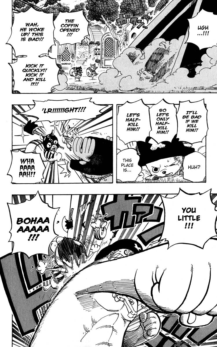One Piece Chapter 451 - Page 8 in English