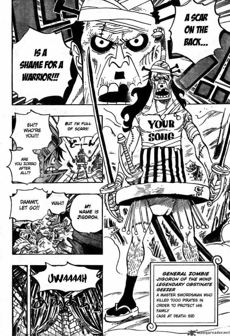 One Piece Chapter 452 - Page 14 in English