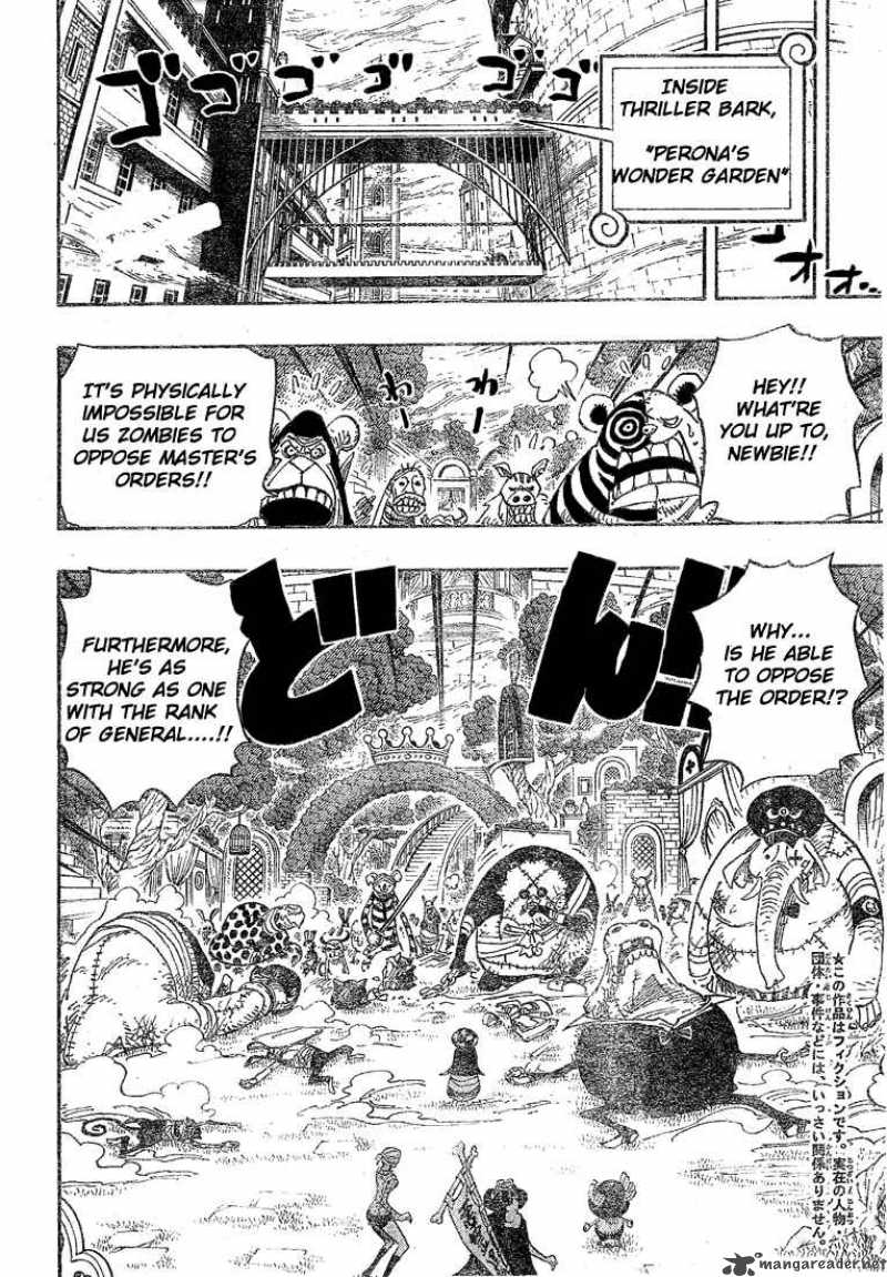 One Piece Chapter 453 - Page 3 in English