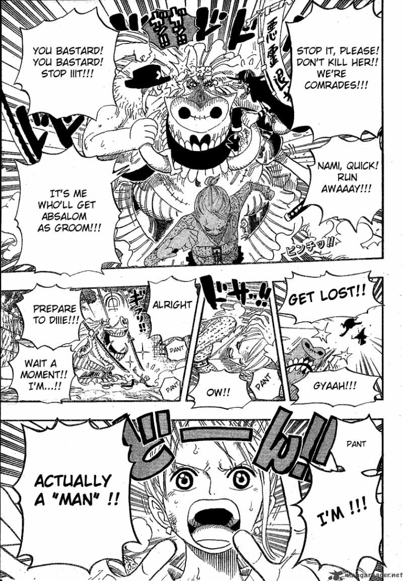 One Piece Chapter 454 - Page 3 in English