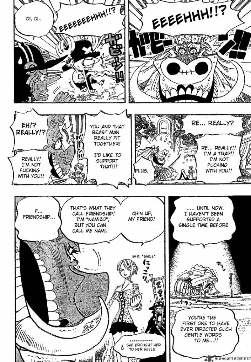 One Piece Chapter 454 - Page 4 in English