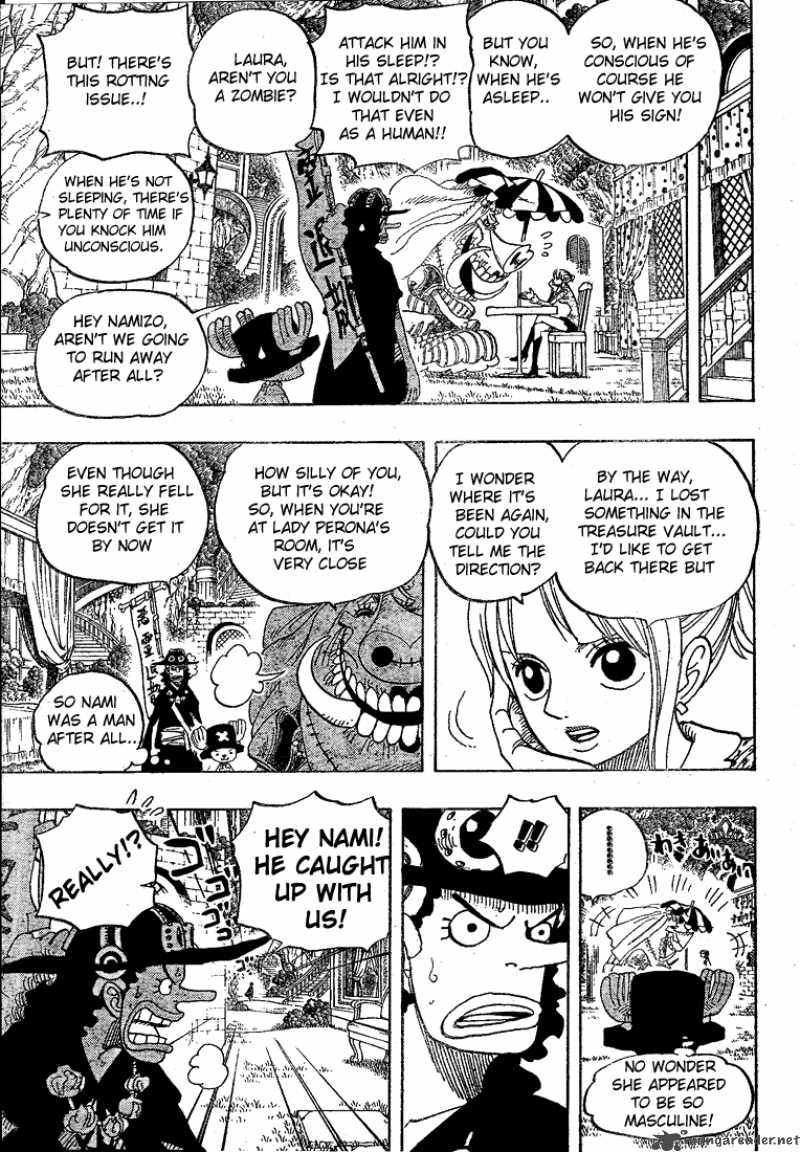 One Piece Chapter 454 - Page 5 in English