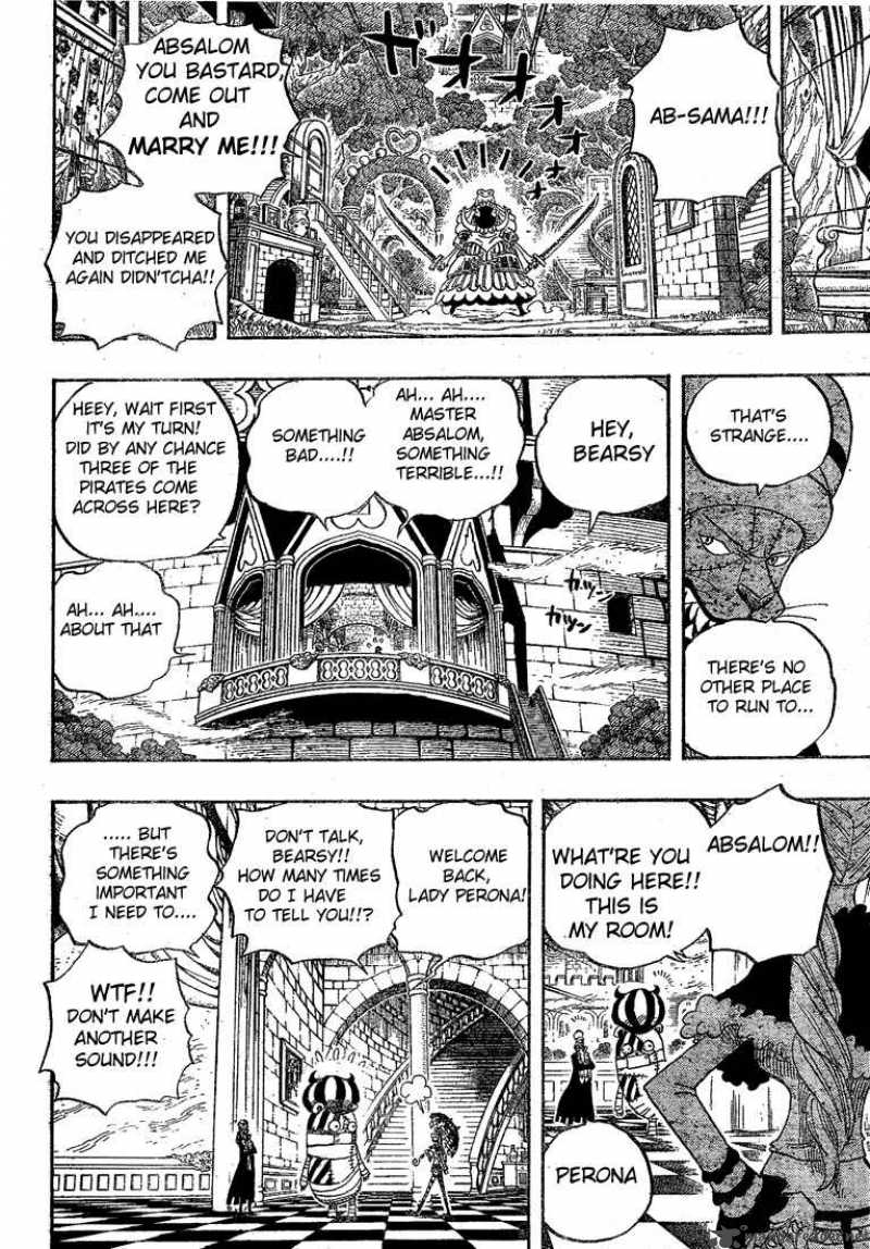 One Piece Chapter 454 - Page 8 in English