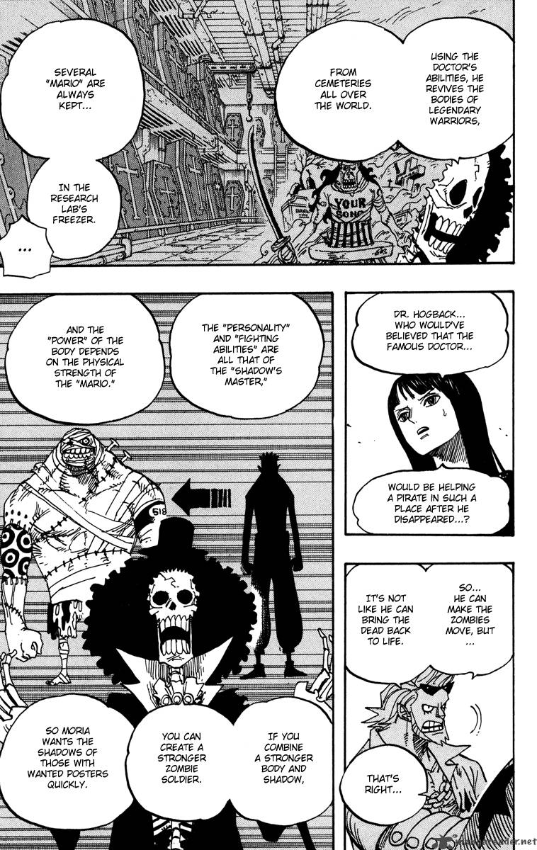 One Piece Chapter 455 - Page 9 in English