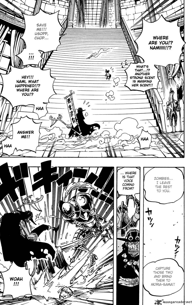 One Piece Chapter 457 - Page 17 in English
