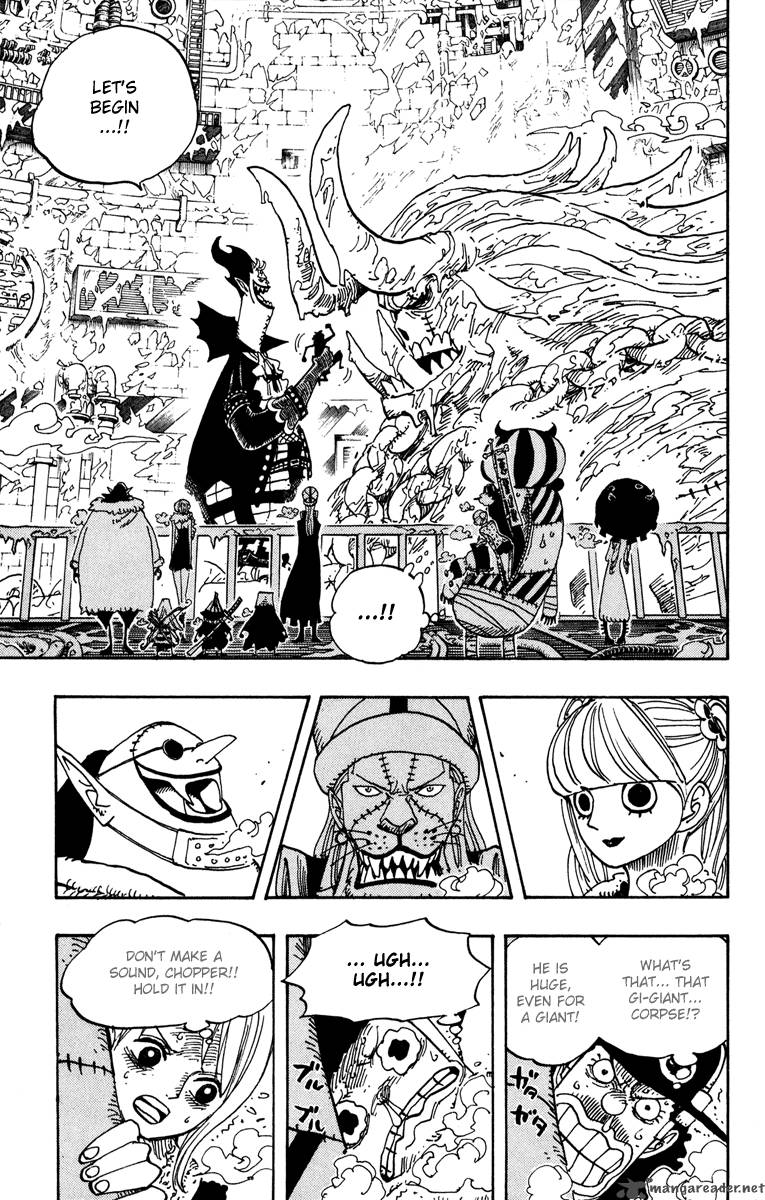 One Piece Chapter 457 - Page 3 in English