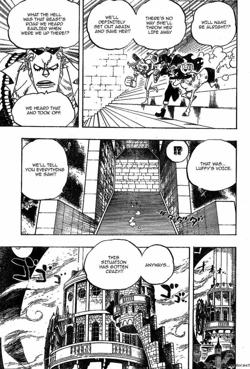 One Piece Chapter 458 - Page 4 in English